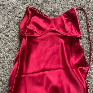 Baby boo red malika maxi dress. Size Small.